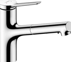 Keittiöhana Hansgrohe Zesis M33 150, ulosvedettävä juoksuputki, 2 jet, kromi