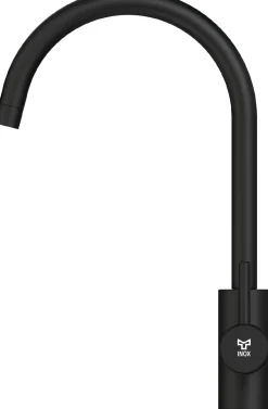 Keittiöhana INOX by Tammiholma Q1, APK-venttiili, C-juoksuputki, mattamusta