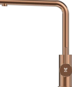 Keittiöhana INOX by Tammiholma Q1, APK-venttiili, ruusukulta