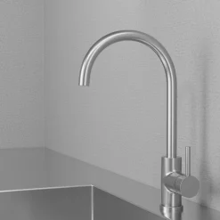 Keittiöhana Scandtap Steel Curve