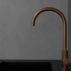 Keittiöhana Scandtap Steel Equip Amber kupari