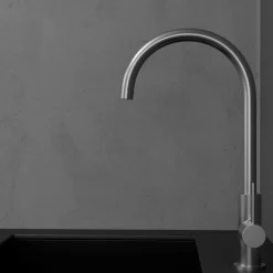Keittiöhana Scandtap Steel Equip D APK-liitäntä teräs