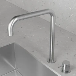Keittiöhana Scandtap Steel Harmonized K2 Square Original, ruostumaton teräs