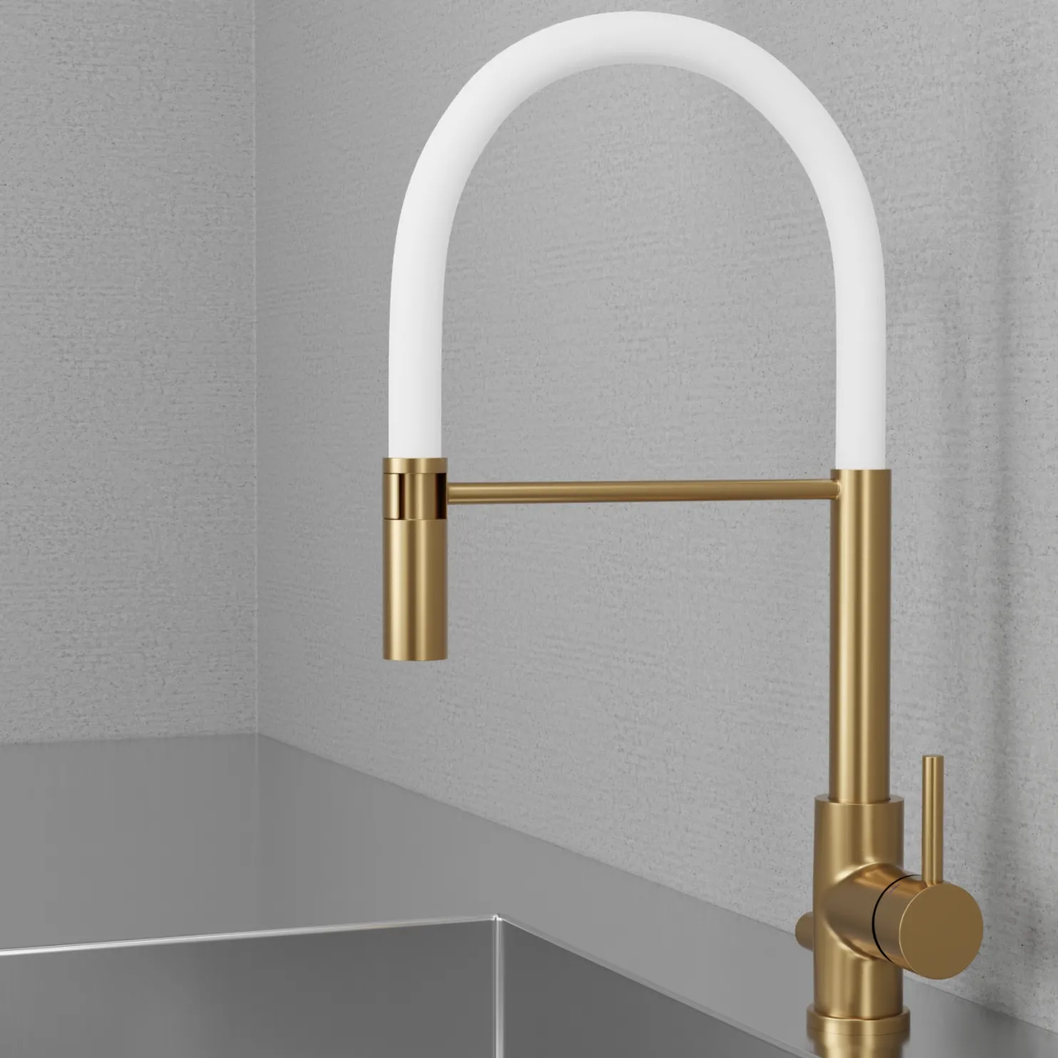 Keittiöhana Scandtap Steel Pro Sand D