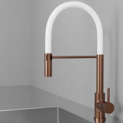 Keittiöhana Scandtap Steel Pro Amber