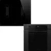 Keittiöpaketti Smeg - SFP6201TB kalusteuuni ja SI2B22641D induktiotaso, musta