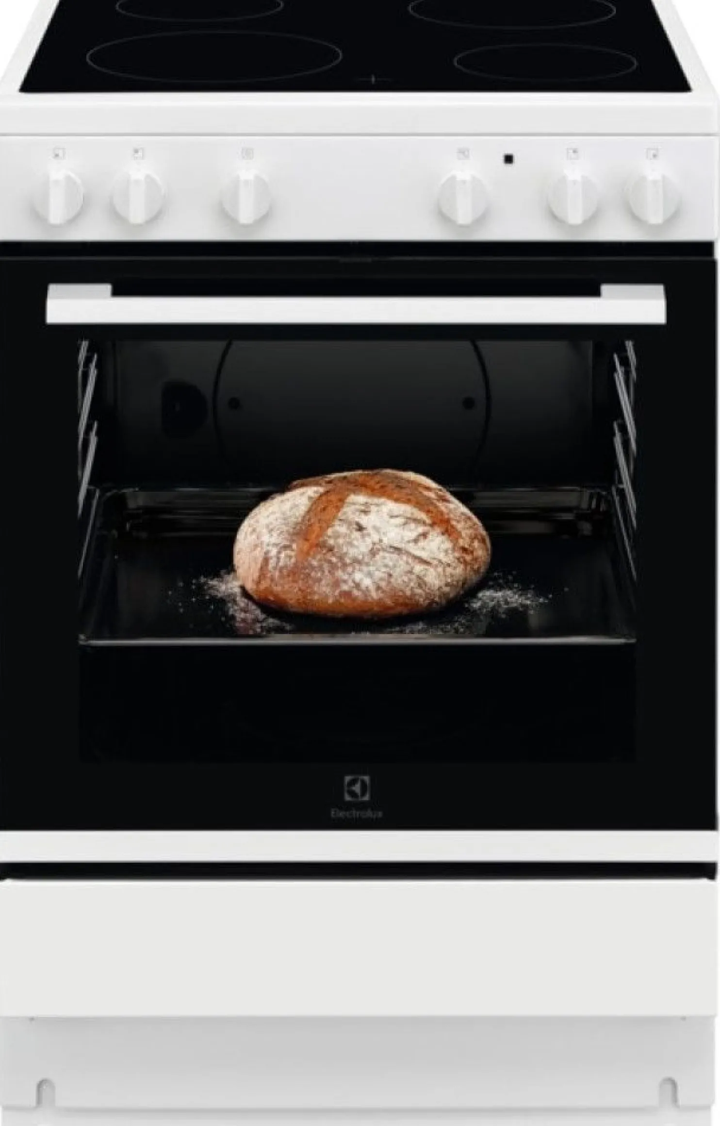 Keraaminen liesi, Electrolux LKR6000CNW, 59.6cm, valkoinen