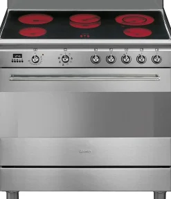 Keraaminen liesi Smeg SCD91CMX9 90cm teräs