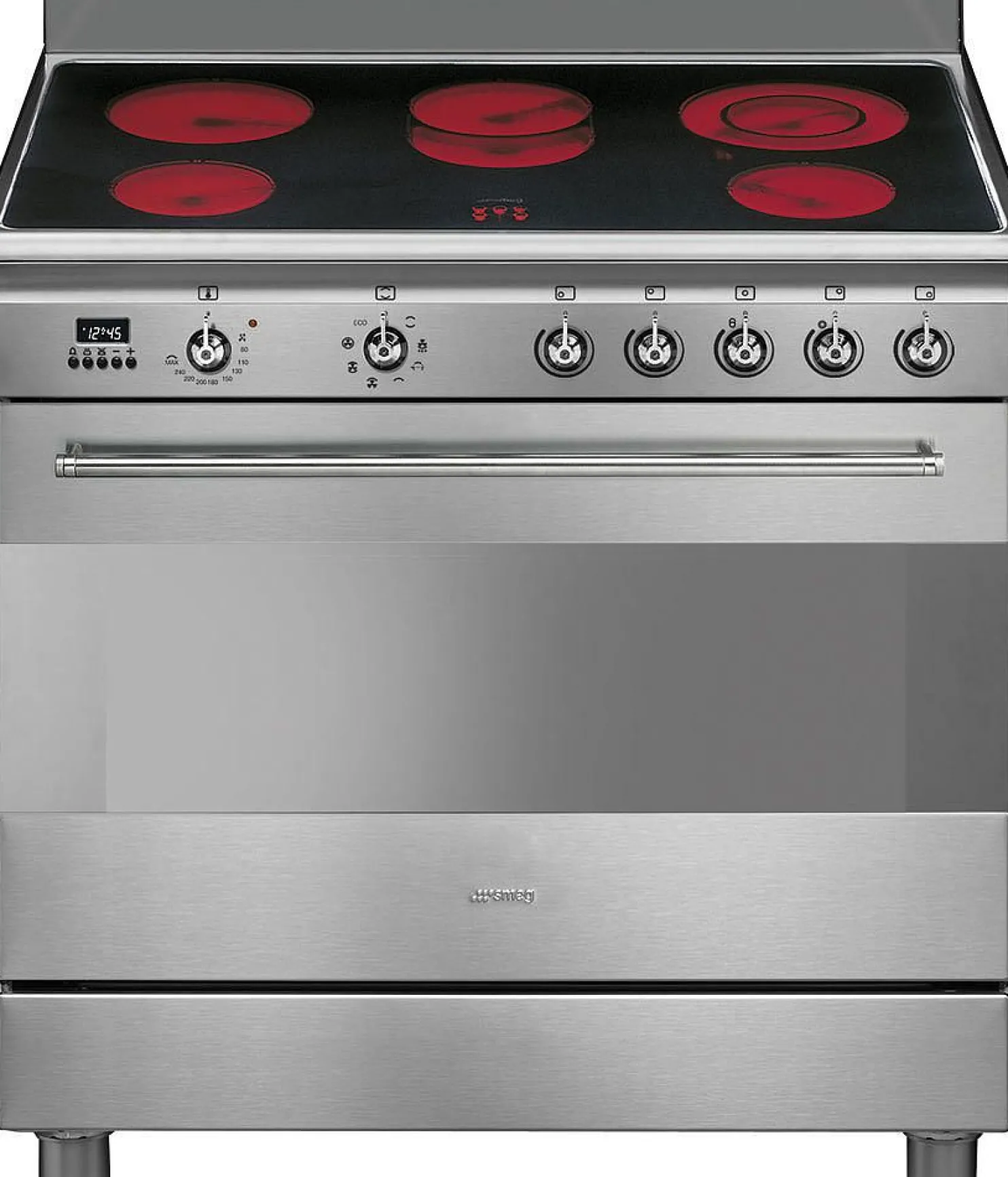 Keraaminen liesi Smeg SCD91CMX9 90cm teräs