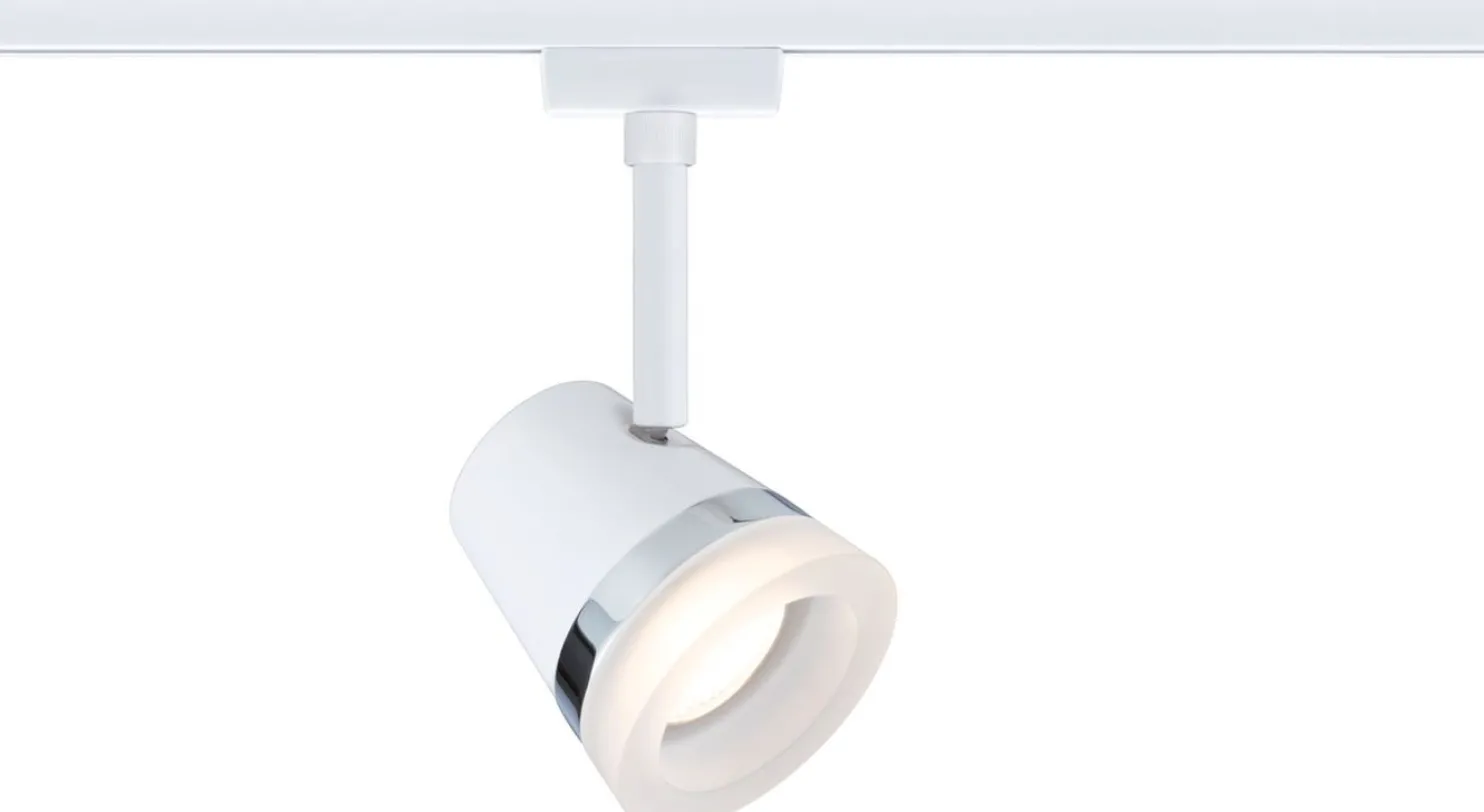 Kiskospotti Paulmann URail Cone GU10 max. 10W himmennettävä valkoinen