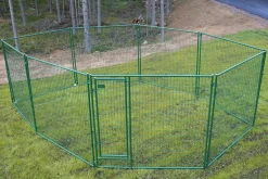 Koiratarha Jämpti Pro MEDI 1+7 elementtiä 4x4 m eri värejä