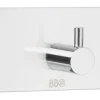 Kolmoiskoukku Beslagsboden Design 1103 tarrakiinnitteinen