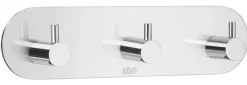 Kolmoiskoukku Beslagsboden Design 1103 tarrakiinnitteinen