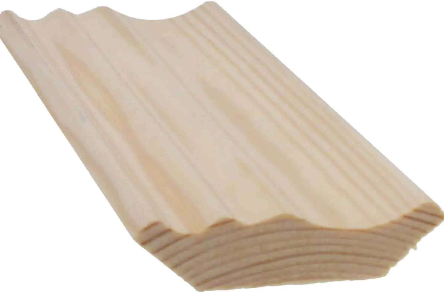 Koristekattolista Cent 16x63x3300 mm antiikkimalli mänty käsittelemätön 5 kpl/pkt