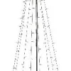 Koristepuu Star Trading LED 210 cm musta