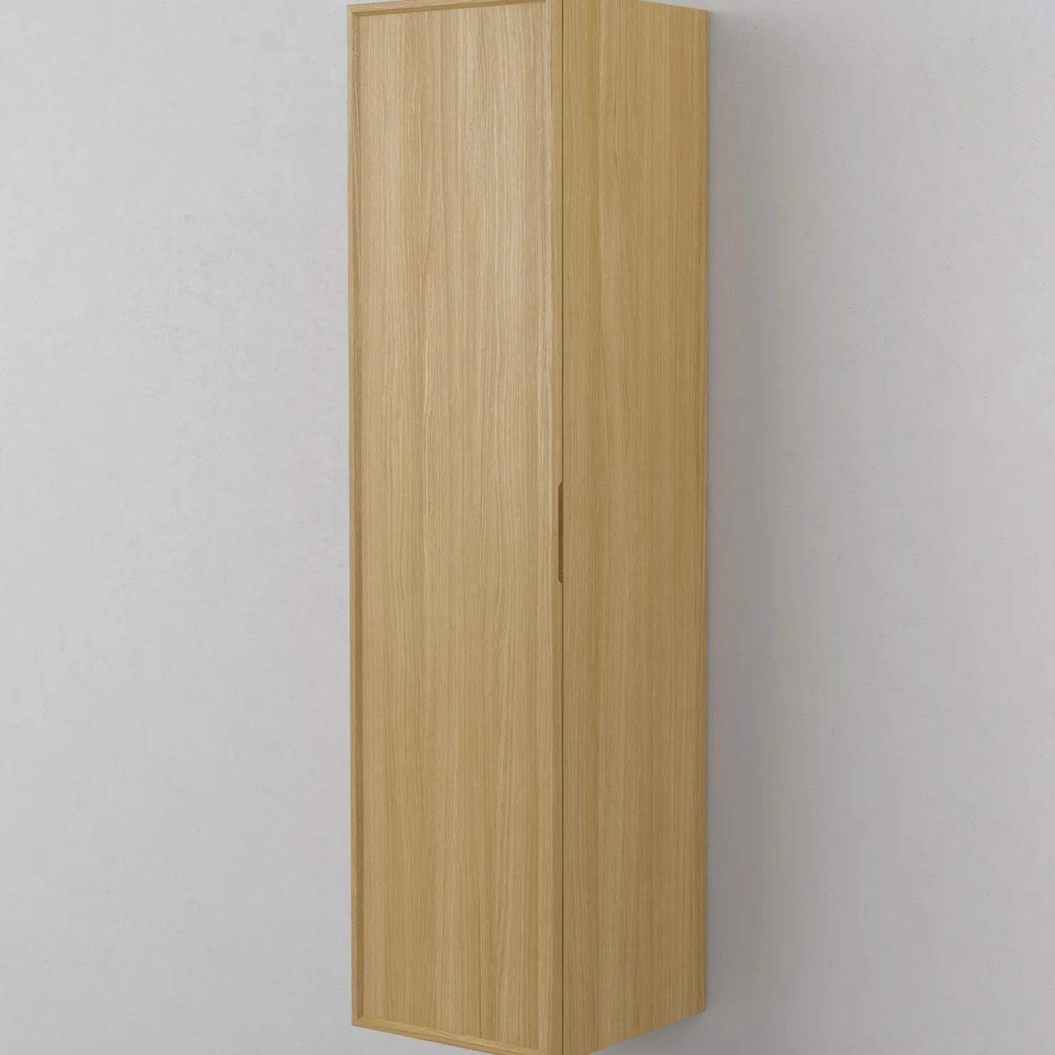 Korkea kaappi INR Air Wood 40, Natural Oak, vasen
