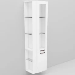 Korkea kaappi Noro Flexline 225.1 300 mm valkoinen