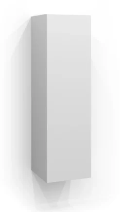 Korkea kaappi Svedbergs 120x35cm valkoinen
