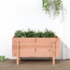 Korotettu kukkalaatikko 101x50x57 cm, douglaskuusi