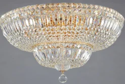Kristallivalaisin Maytoni Diamant Crystal Basfor 16-G 605 mm kulta