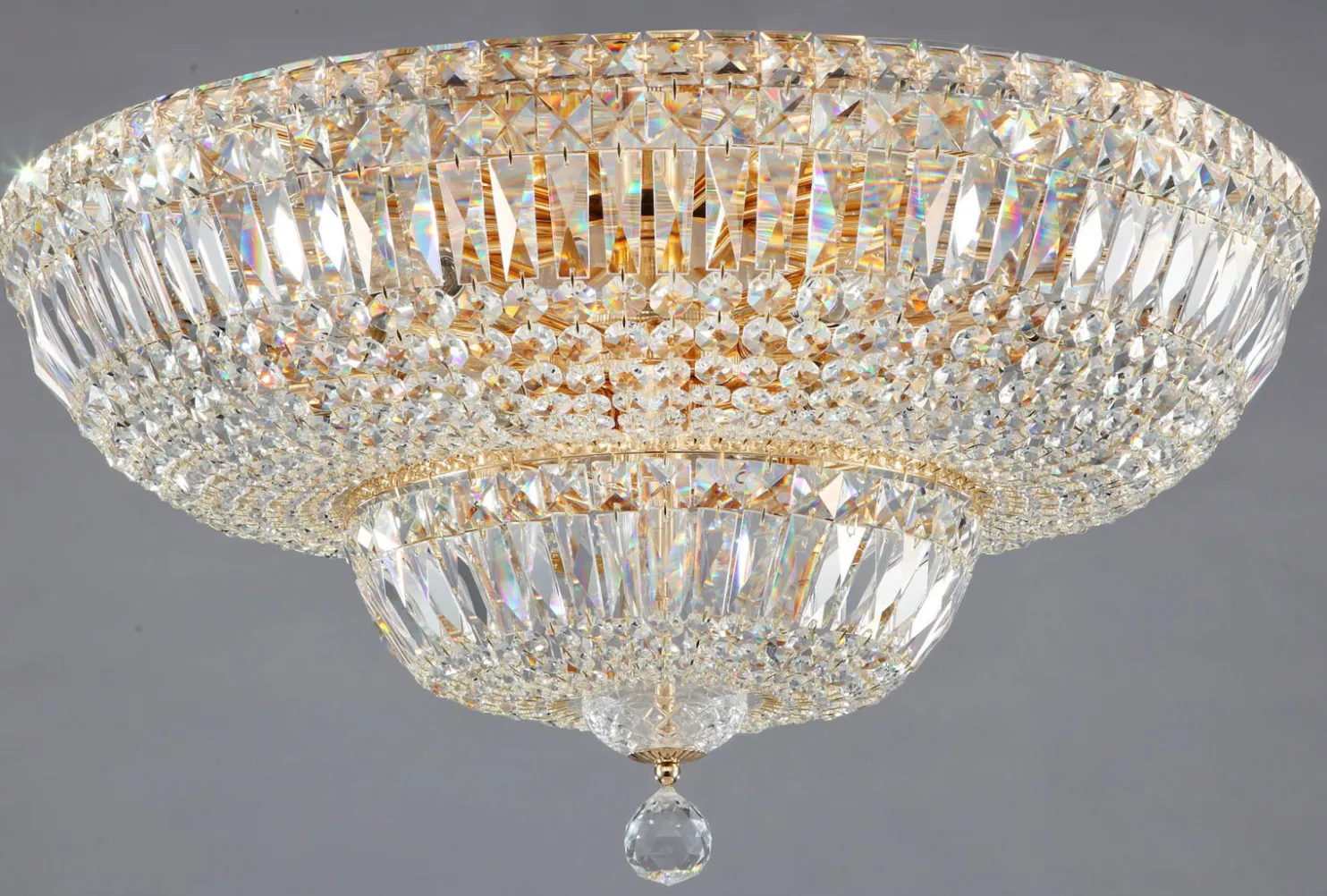 Kristallivalaisin Maytoni Diamant Crystal Basfor 16-G 605 mm kulta
