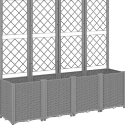 Kukkalaatikko puutarhaan säleiköllä, 160x40/120/160x140 cm, eri värejä ja kokoja (33700)