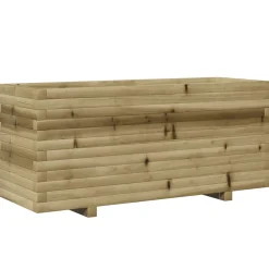 Kukkalaatikko puutarhaan 110x40x49,5 cm kyllästetty mänty (47382)