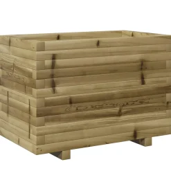 Kukkalaatikko puutarhaan 70x40x49,5 cm kyllästetty mänty (47372)