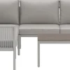 Kulmasohva terassille Venture Home Kos, sohvapöydällä, 5-istuttava, beige