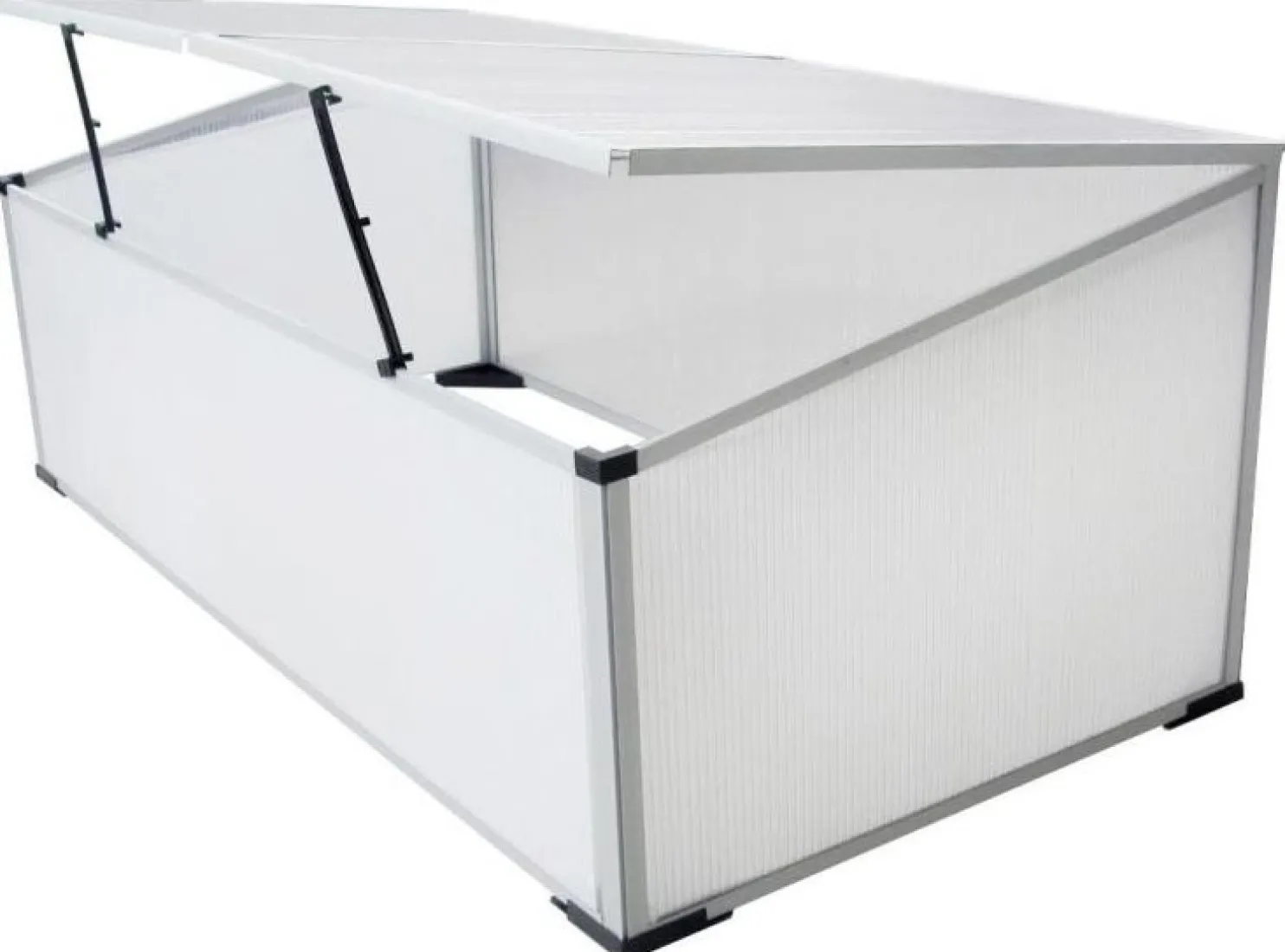 Kylmärunko kasvihuone kahdella kannella 110 x 41 x 55 cm