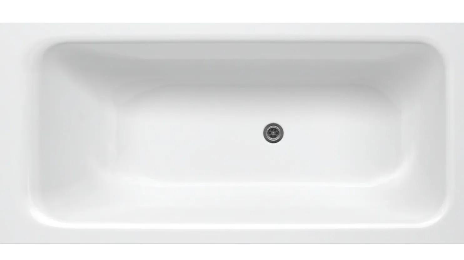Kylpyamme Gustavsberg, 1500 x 700 mm, ilman kehikkoa, glazeplus-pinta, valkoinen