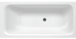 Kylpyamme Gustavsberg, 1500 x 700 mm, ilman kehikkoa, liukuestekäsittely, kaksi kädensijaa, valkoinen