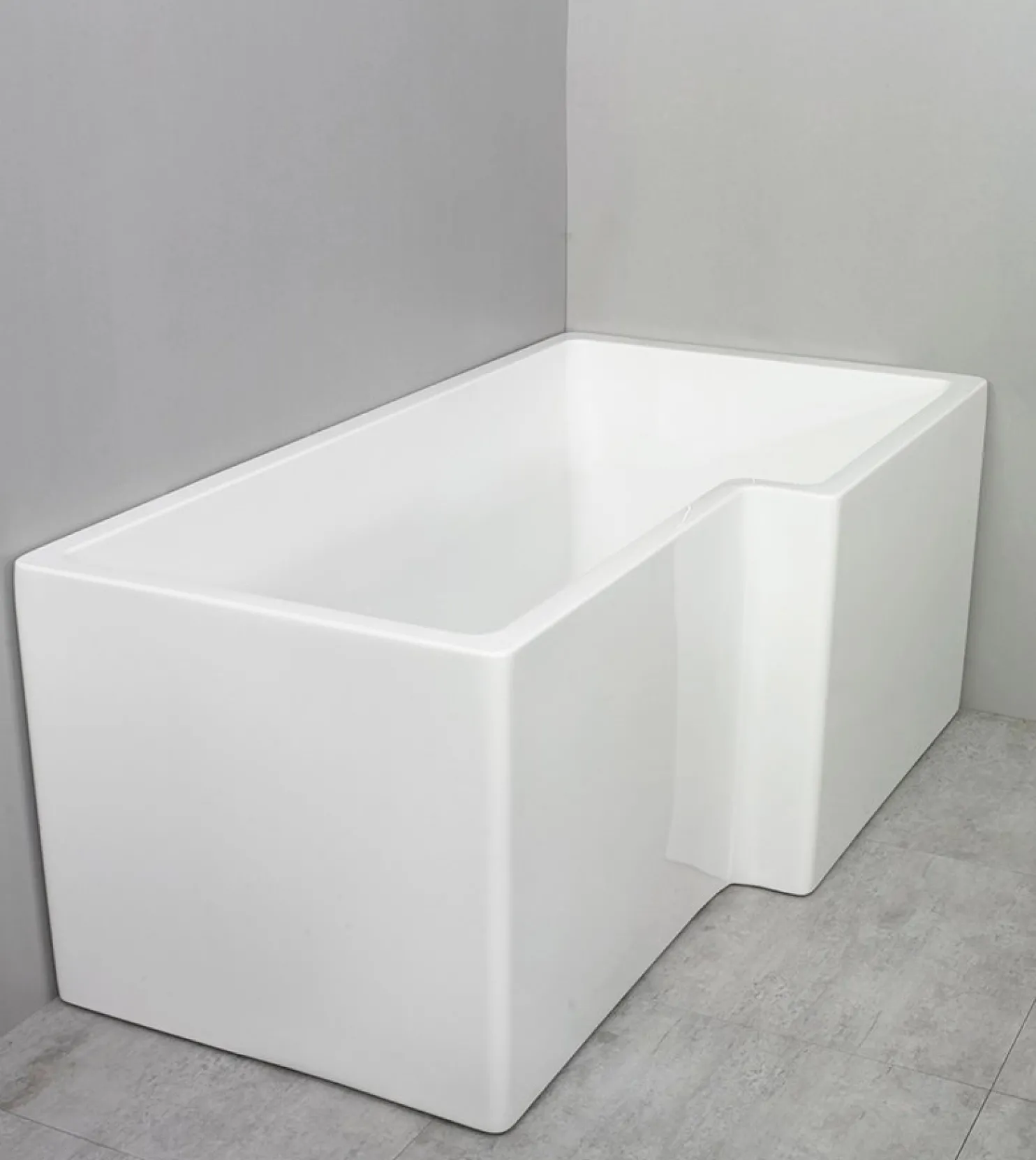 Kylpyamme Noro Grand 1575x830x700 vasen akryyli valkoinen