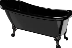 Kylpyamme Noro Old England, 1530x760 mm, musta, eri tassuja