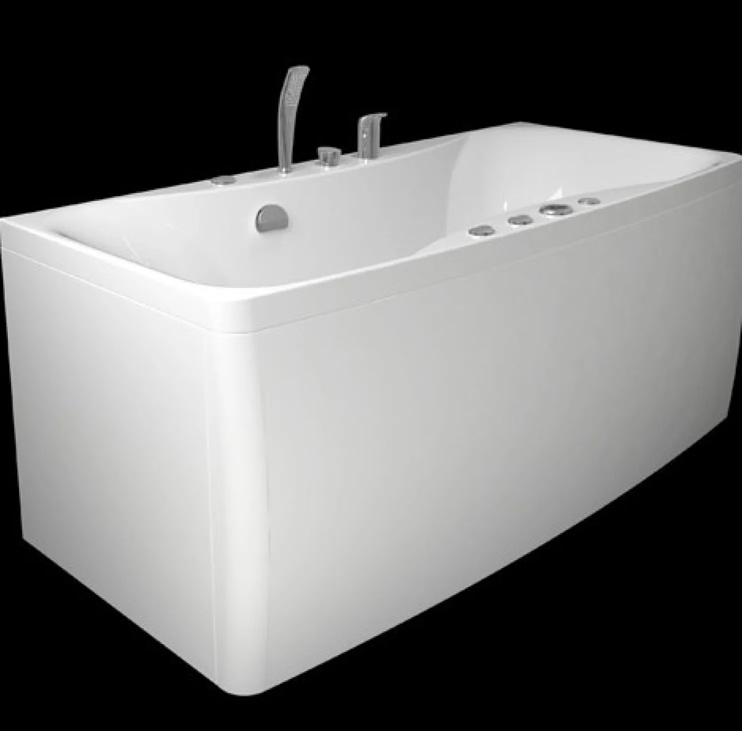 Kylpyamme Westerbergs Ocean 150SQ 2.0 akryyli valkoinen