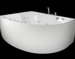 Kylpyamme Westerbergs Ocean 170R Duo 2.0 akryyli valkoinen oikea