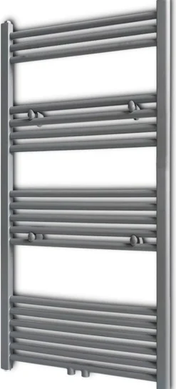 Kylpyhuoneen keskuslämmitys pyyheteline suora 600x1160 mm