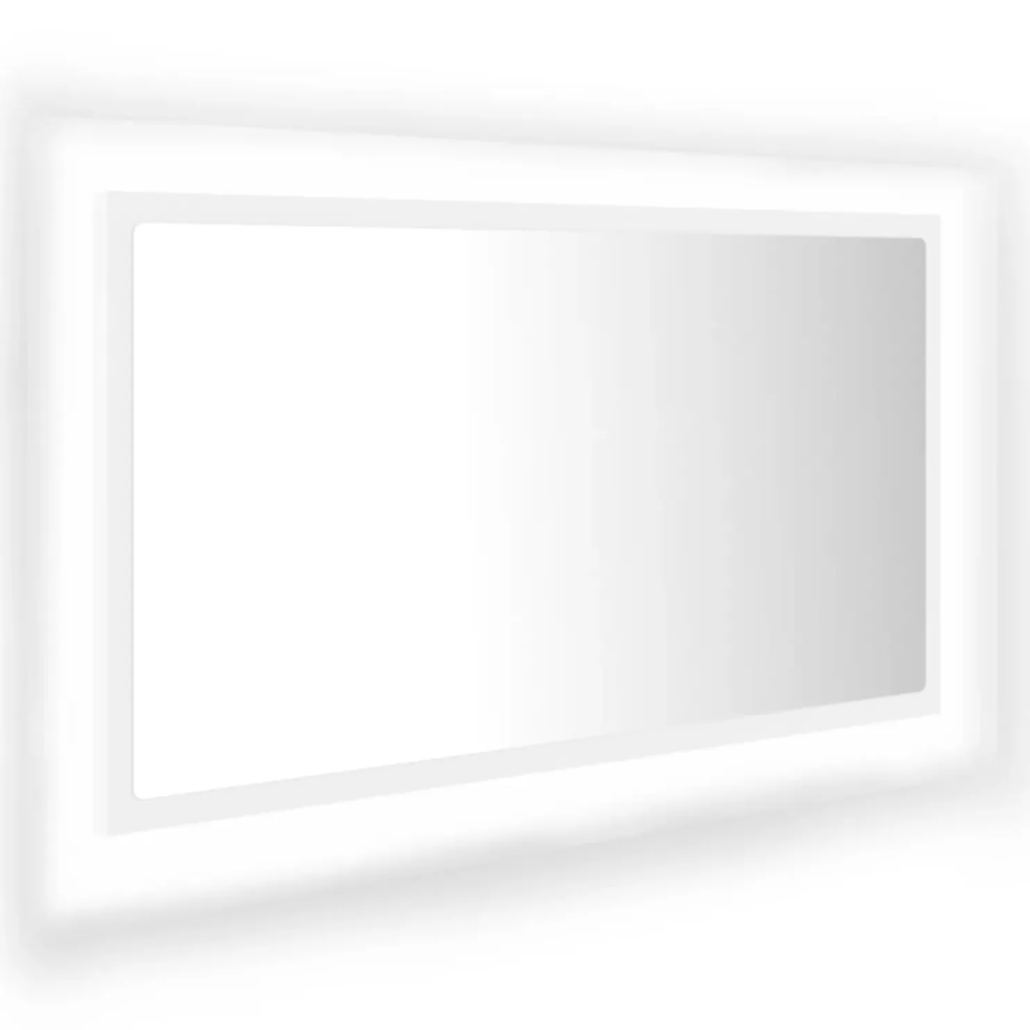 Kylpyhuoneen LED-peili akryyli, 80x8,5x37 cm, eri värejä (07801)