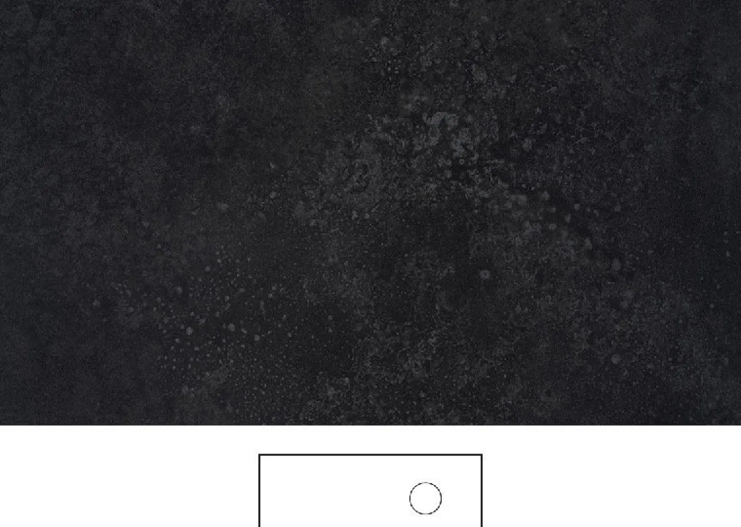 Kylpyhuoneen pöytätaso Svedbergs Poem Grafit, graniittikeramiikka, eri vaihtoehtoja