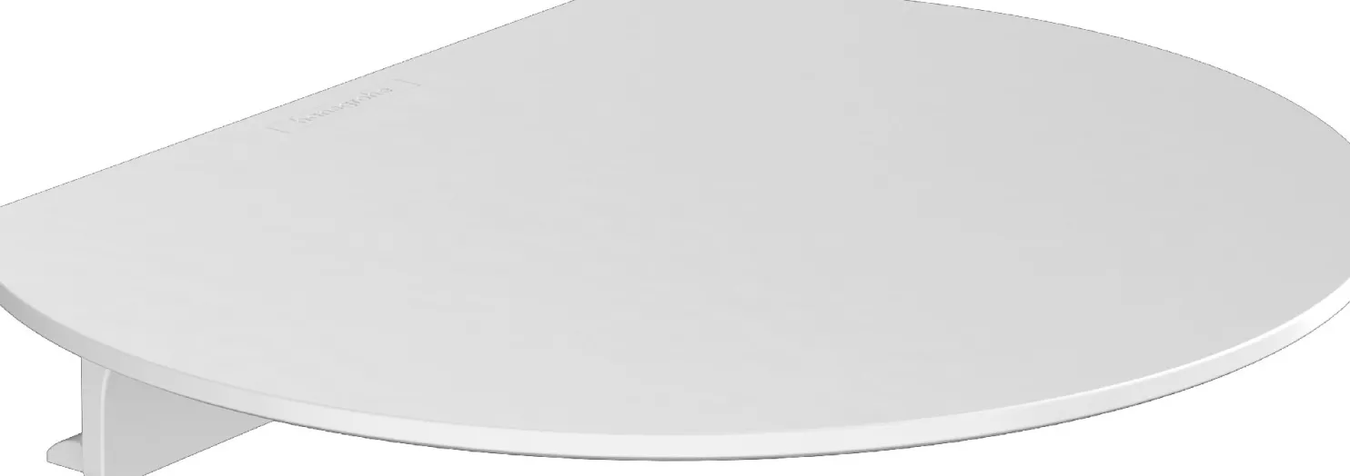 Kylpyhuonehylly Hansgrohe WallStoris, mattavalkoinen