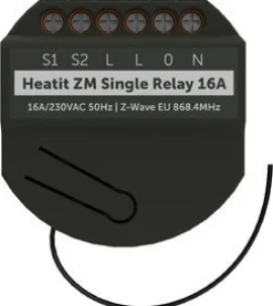 Kytkentärele Heatit Z-Wave ZM Single Relay 16A