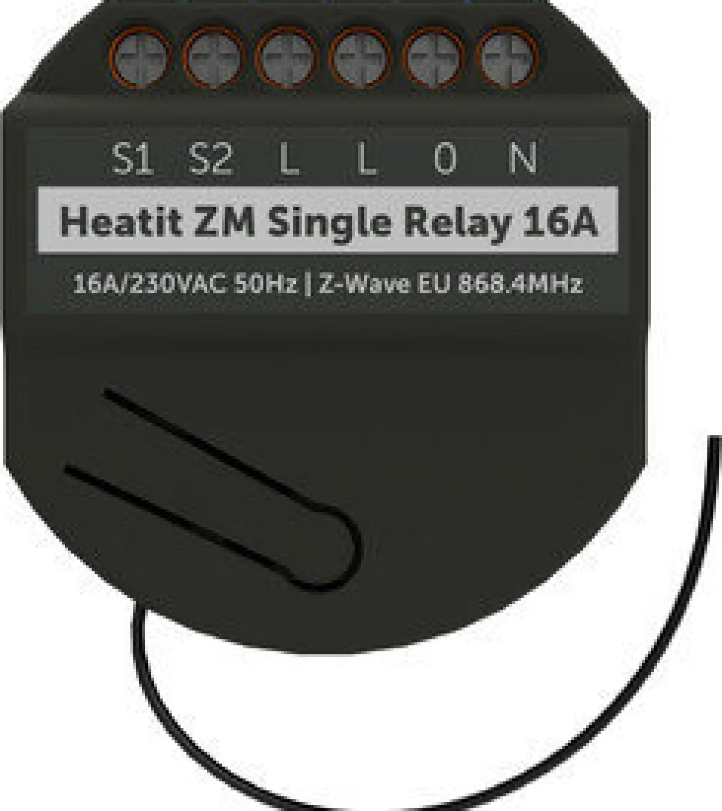 Kytkentärele Heatit Z-Wave ZM Single Relay 16A