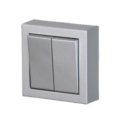 Kytkin ABB Impressivo - 5/16AX/250V/IP21 PPJ 2X alumiini