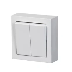 Kytkin ABB Impressivo - 6+6/16AX/250V/IP21 PPJ 0X valkoinen