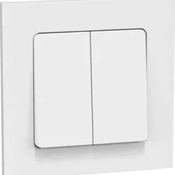 Kytkin Gelia Connect 2 Home 6+6 uppo-asennus 16A valkoinen