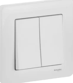 5-kytkin Schneider Electric Exxact, uppoasenteinen, JL, IP44, valkoinen
