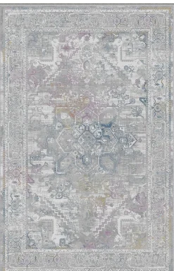Käytävämatto Linento EEXFAB1193, 80x120cm, harmaa