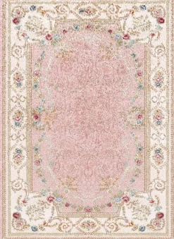 Käytävämatto Linento Els Jaki 80x150cm vaaleanpunainen