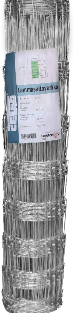 Lammasaitaverkko Cetap, 1x50m