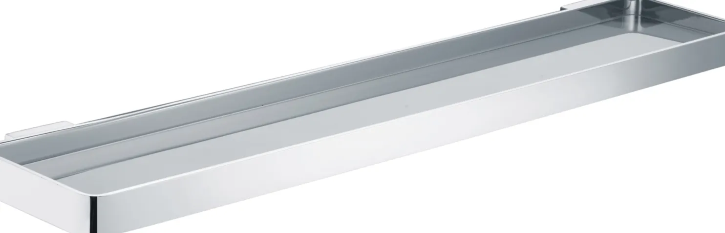 Lasihylly Bemeta Solo 500 mm kromi/lasi
